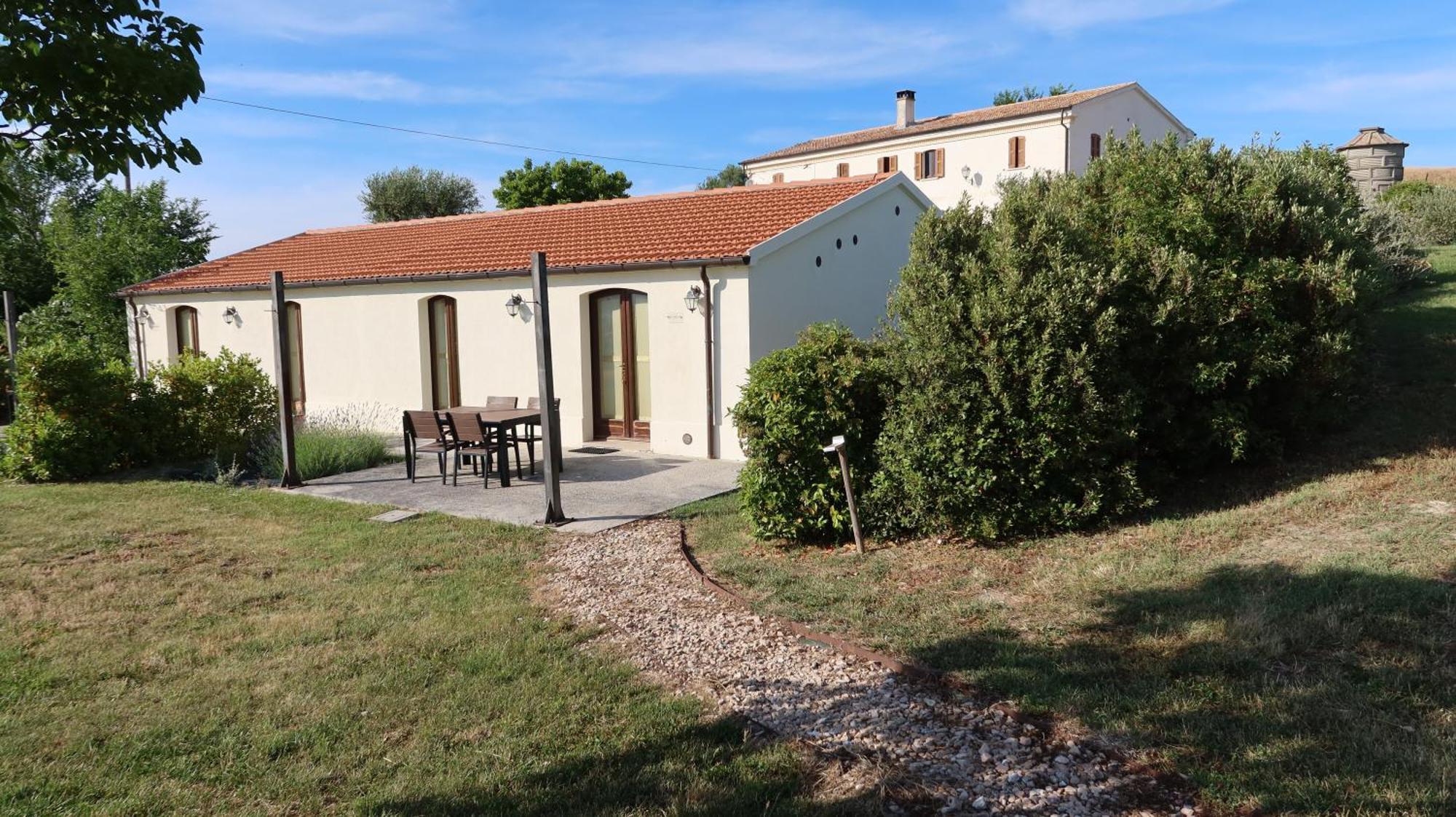 Rustico Del Bozzo Pension Castelleone di Suasa Buitenkant foto