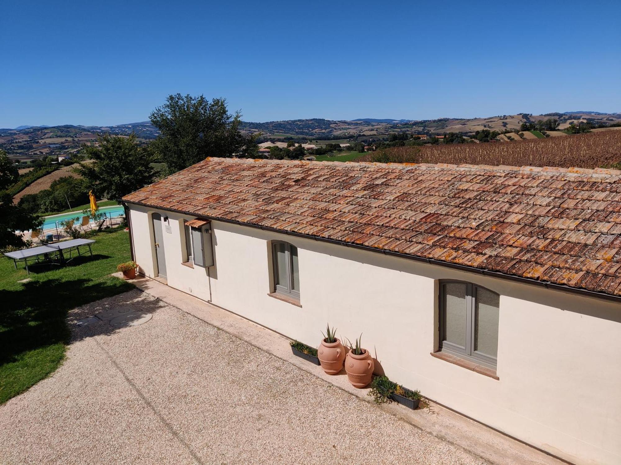 Rustico Del Bozzo Pension Castelleone di Suasa Buitenkant foto