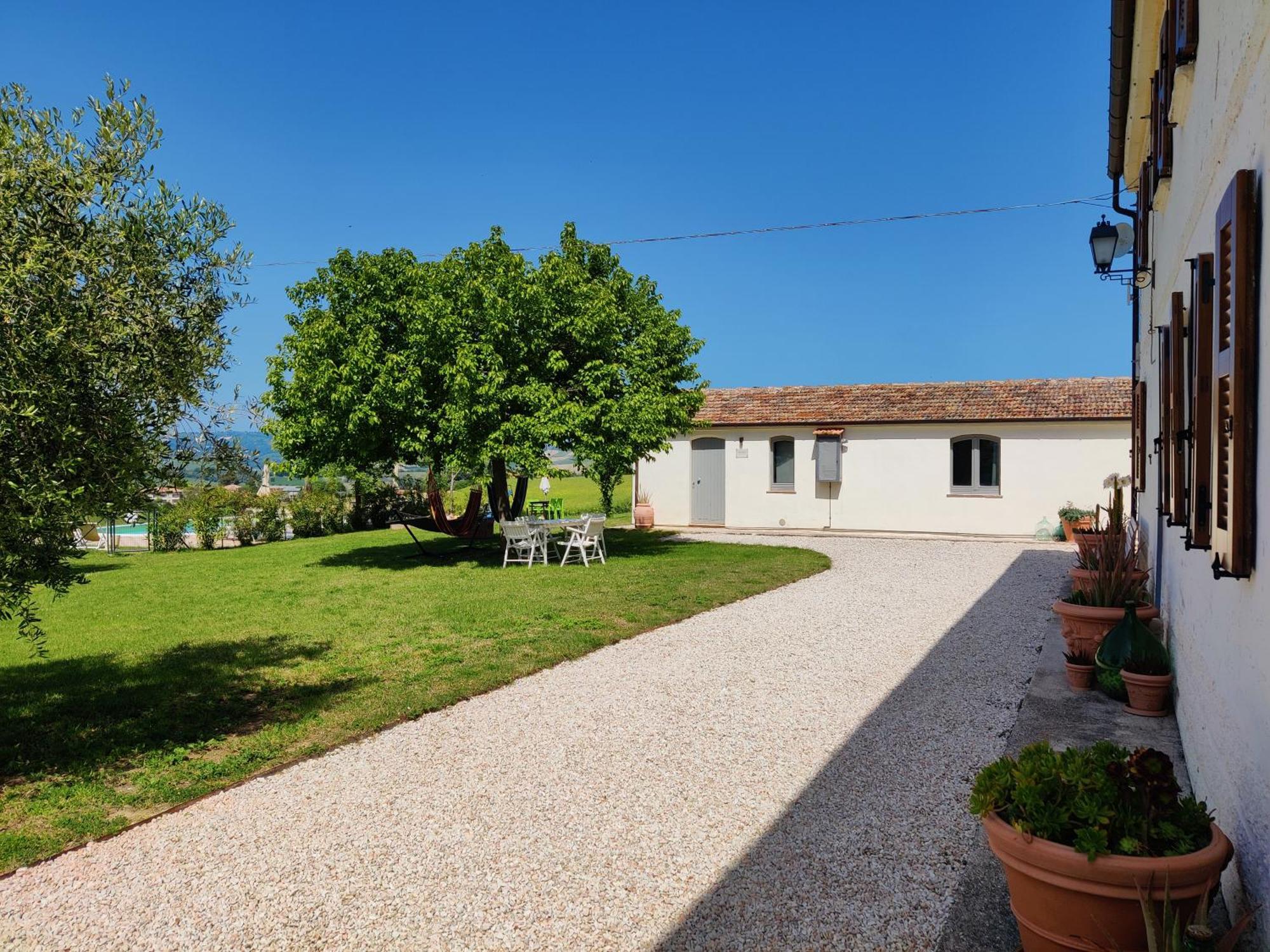 Rustico Del Bozzo Pension Castelleone di Suasa Buitenkant foto