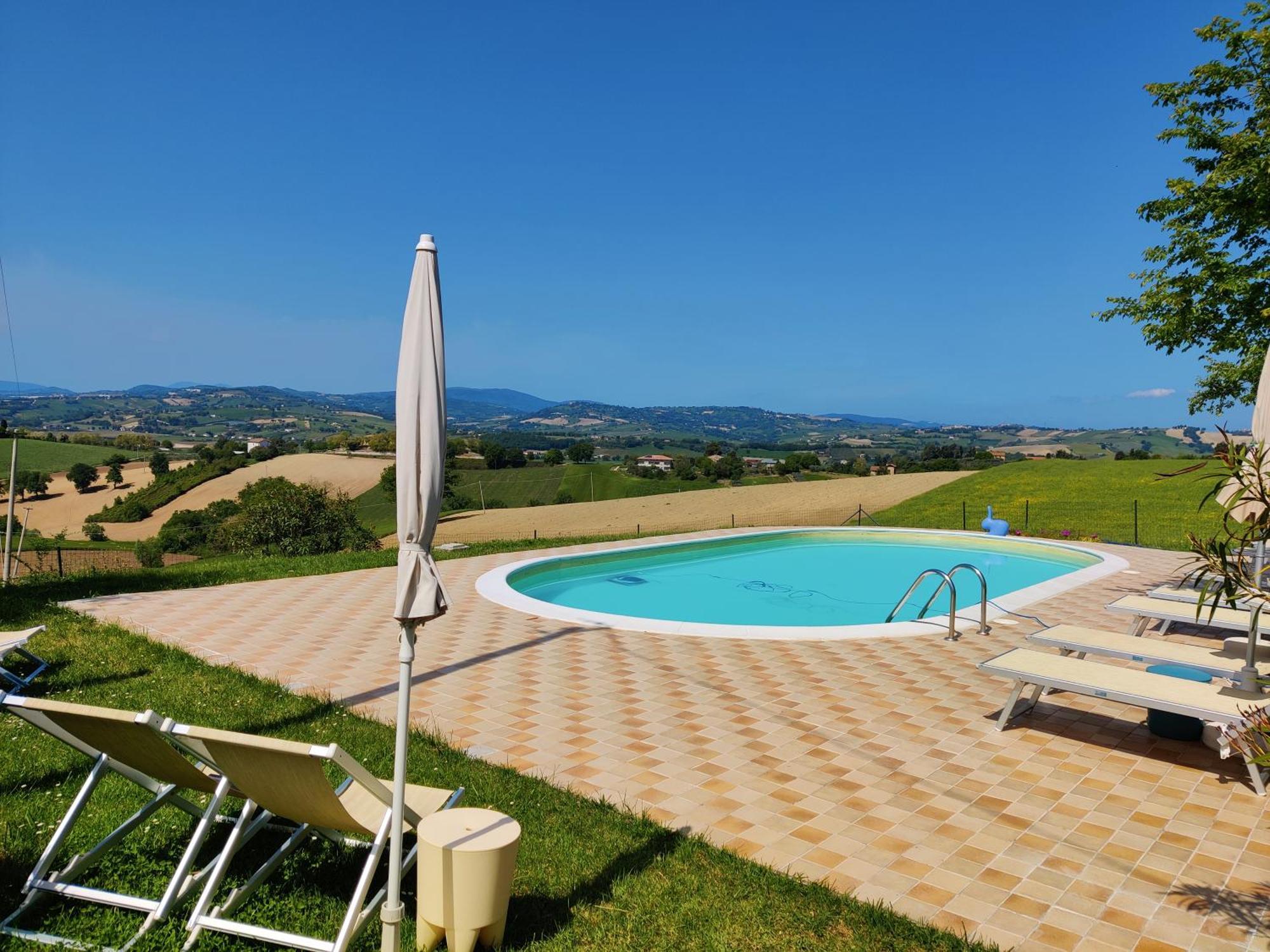 Rustico Del Bozzo Pension Castelleone di Suasa Buitenkant foto